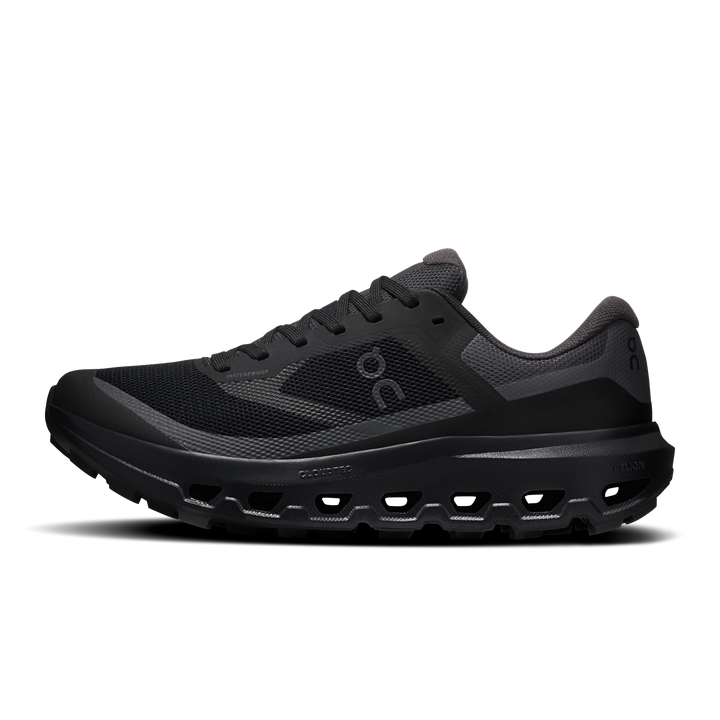 ON Womens Cloudvista 3 Waterproof - Black/Black - Trail - AW26