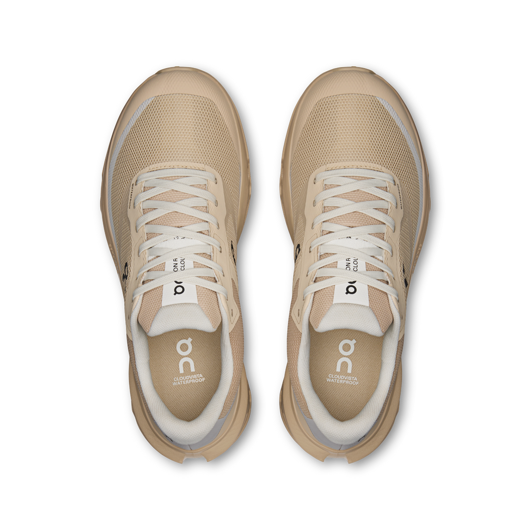 ON Womens Cloudvista 3 Waterproof - Sand/Ice - Trail - AW26
