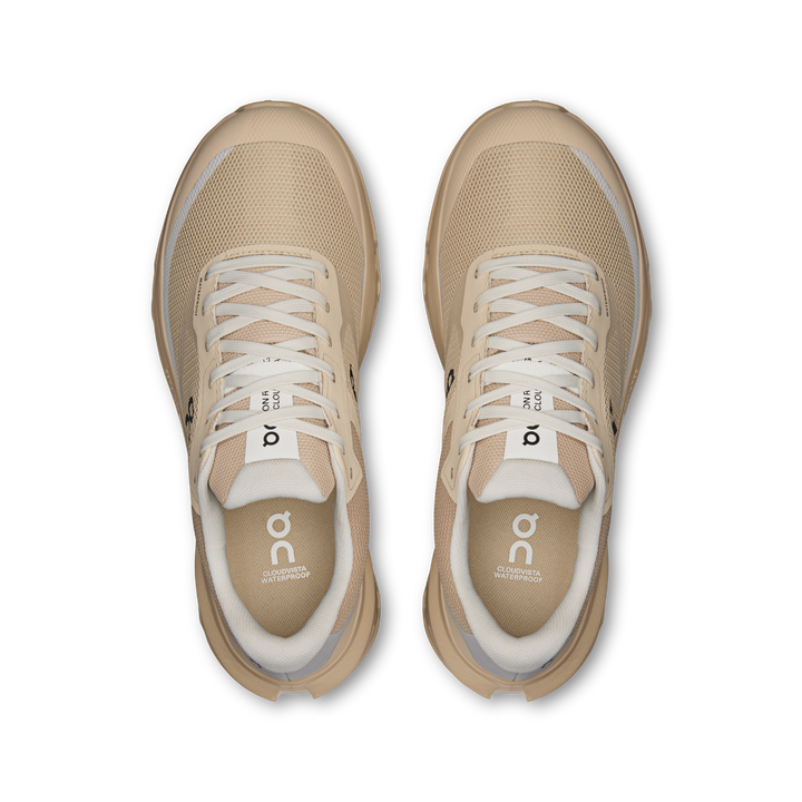 ON Womens Cloudvista 3 Waterproof - Sand/Ice - Trail - AW26