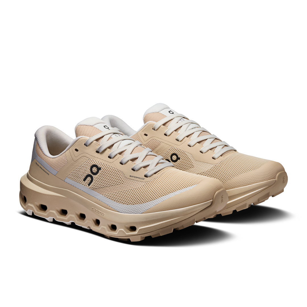 ON Womens Cloudvista 3 Waterproof - Sand/Ice - Trail - AW26