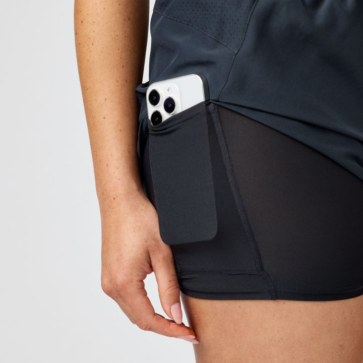 Brooks Womens Dash 2-in-1 Short - Black