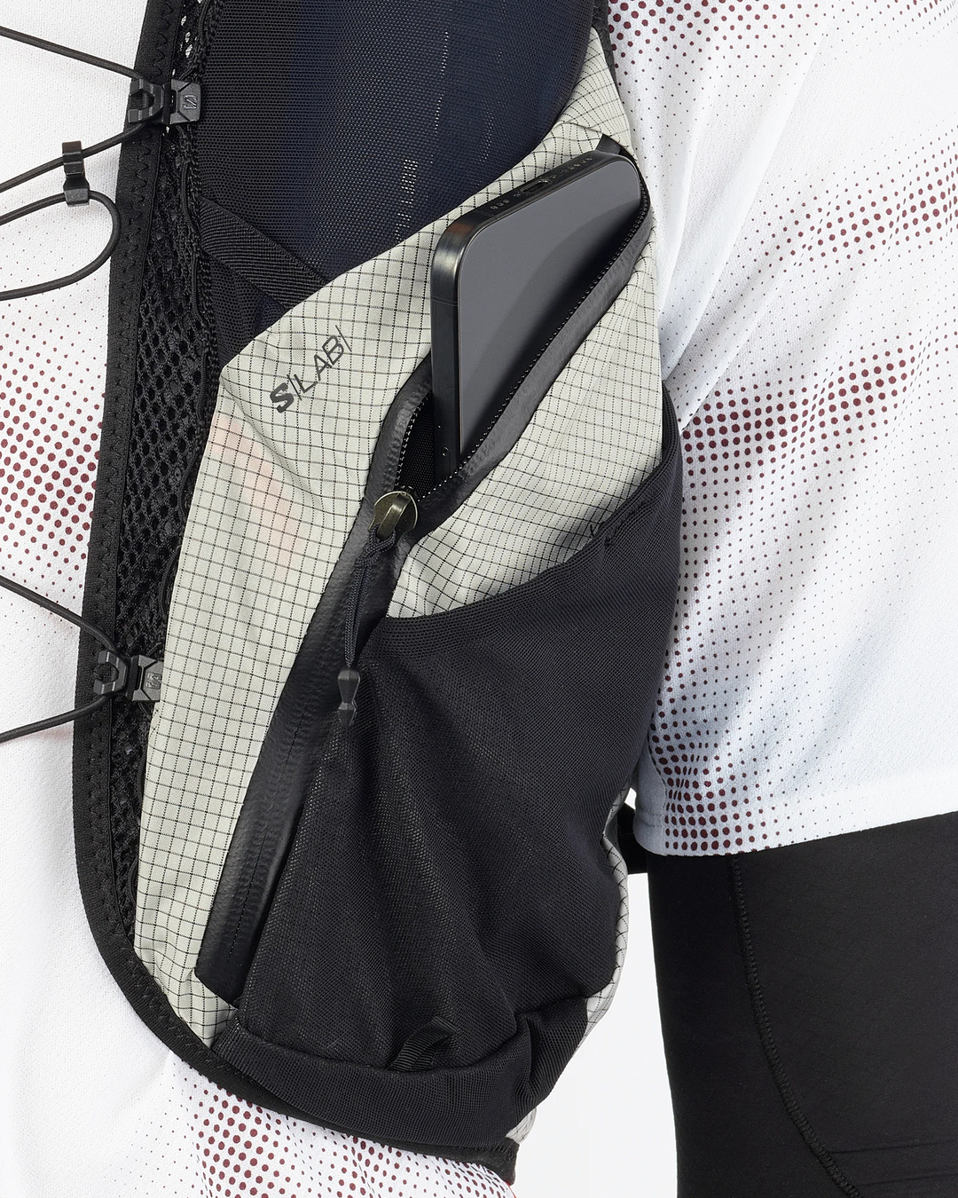 Salomon S/Lab Adventure 20 Vest with Flasks - Black/White