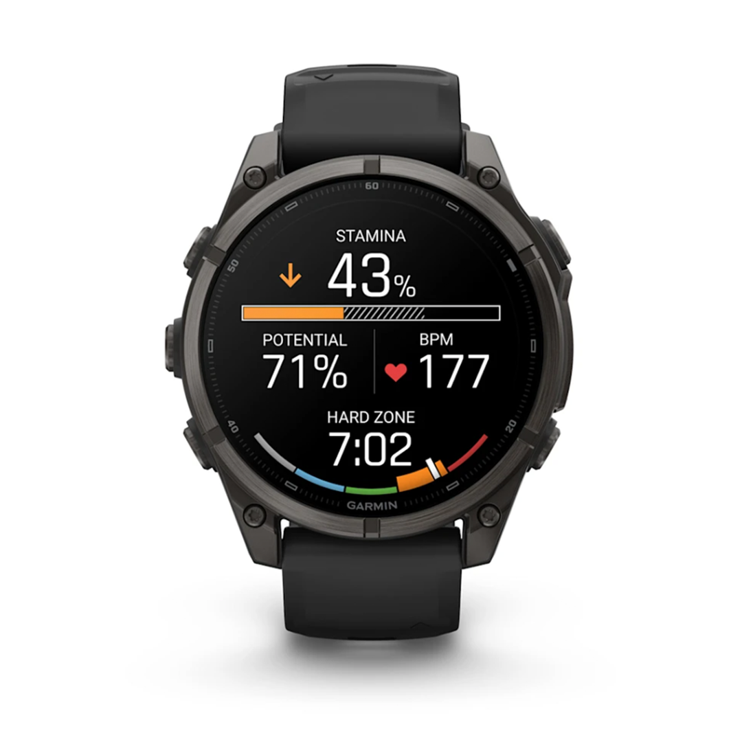 Garmin Fenix 9 - 47mm - Carbon Grey/DLC Titanium/Black