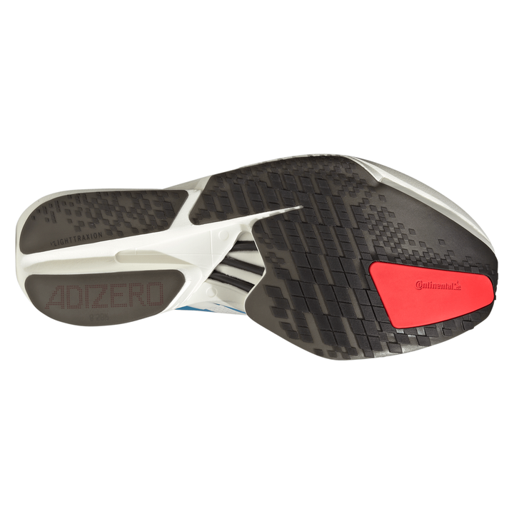 Adidas Mens Adizero Adios Pro 4 - Off White/Light Blue/Bright Red - Neutral - AW26
