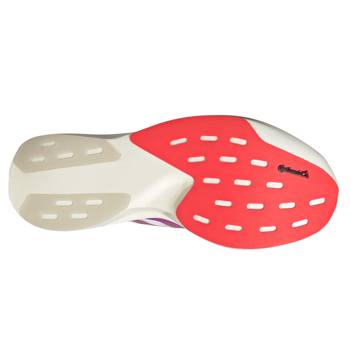 Adidas Mens Adizero Evo SL Woven - Footwear White/Lucid Red/Crystal White - Neutral - AW26