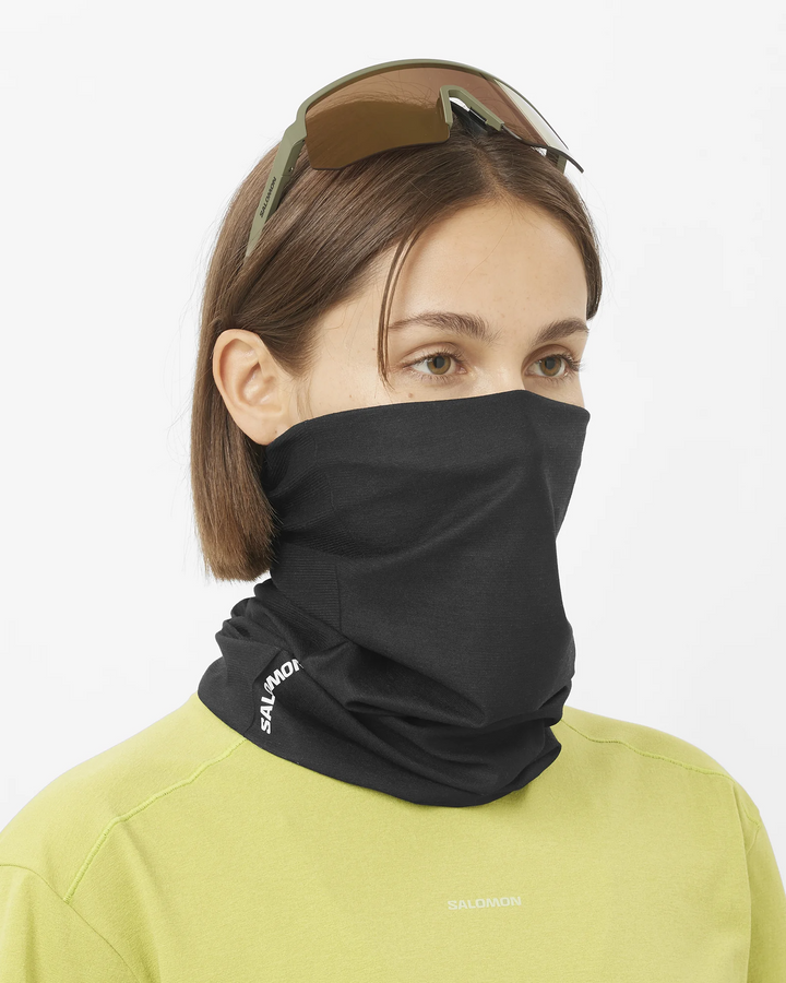 Salomon Unisex Neckwarmer - Deep Black