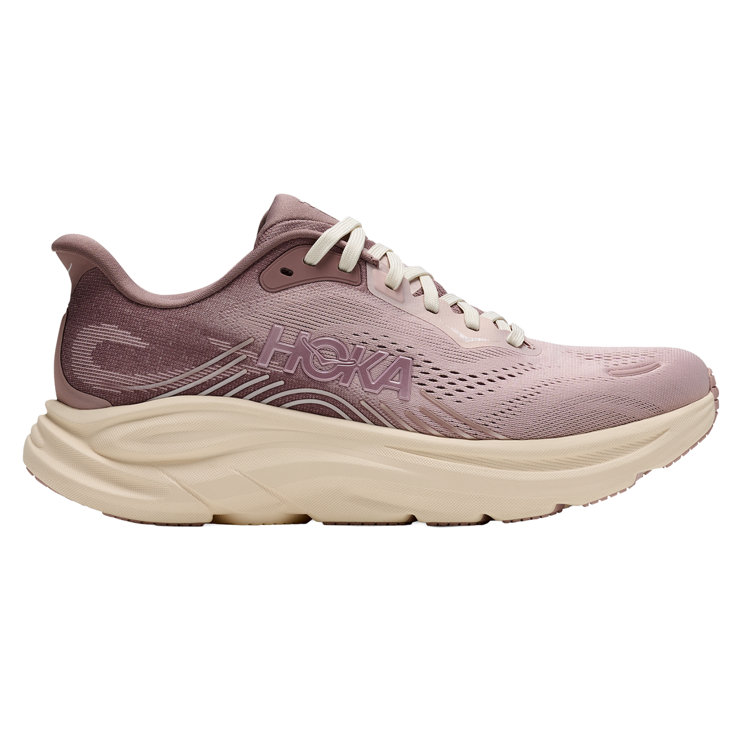 Hoka Womens Clifton 11 GLM - Pink Opal/Quartzite - Neutral - AW26