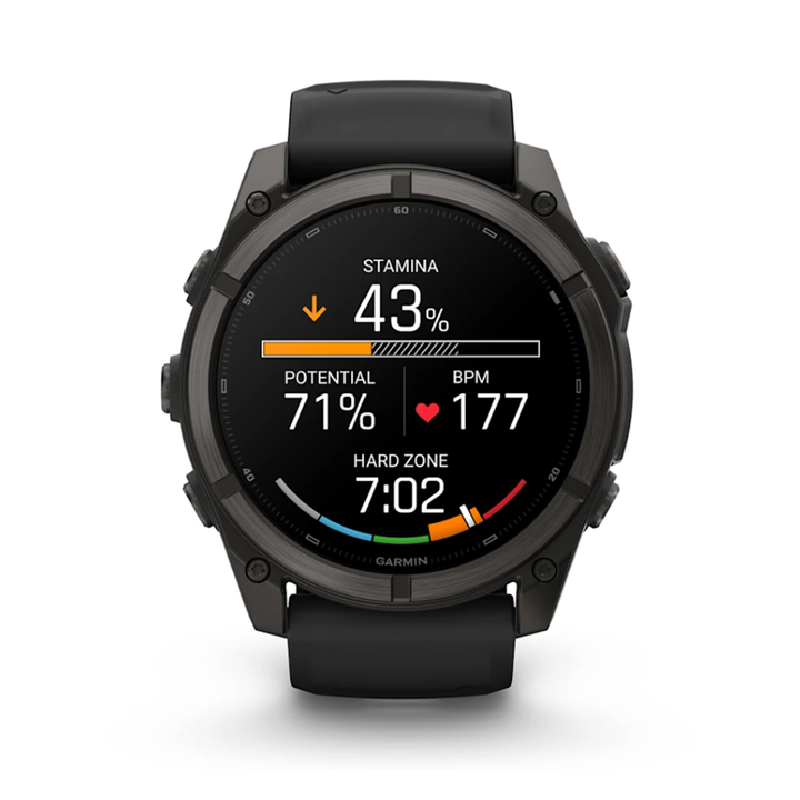 Garmin Fenix 9 - 51mm - Carbon Grey/DLC Titanium/Black