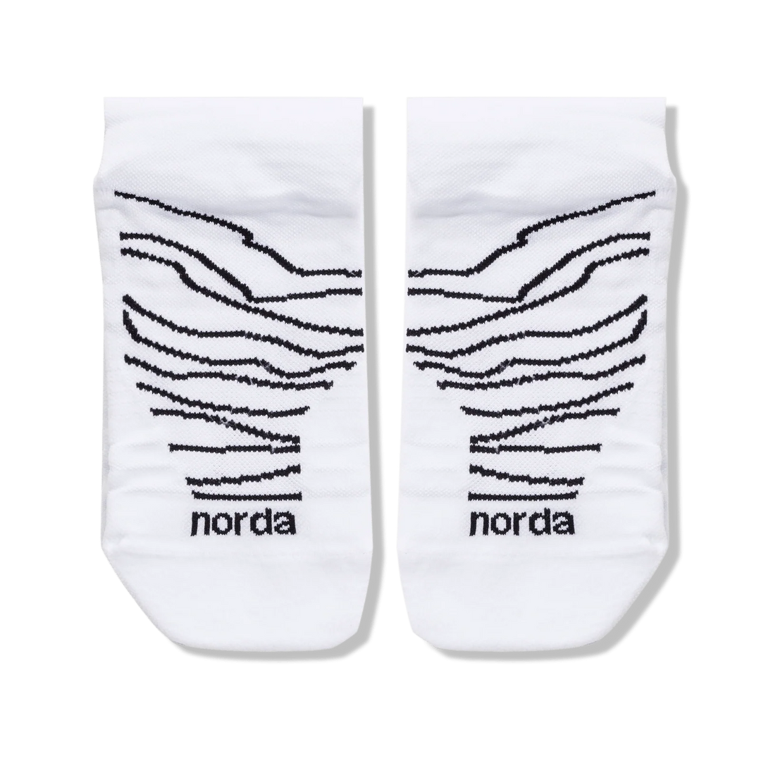 Norda Performance Socks - White - SS26