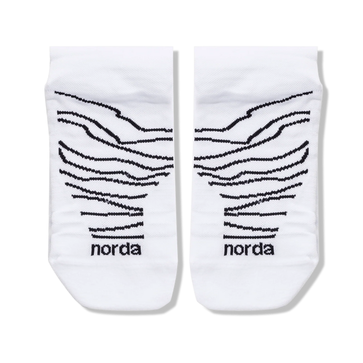 Norda Performance Socks - White - SS26