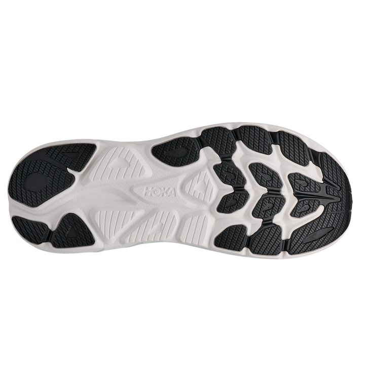 Hoka Mens Clifton 11 Wide - 2E Width - Frost/Black - Neutral - AW26