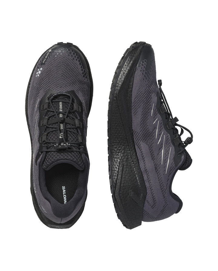 Salomon Mens Aero Blaze 4 GRVL GTX - Black/Black - Trail - AW26