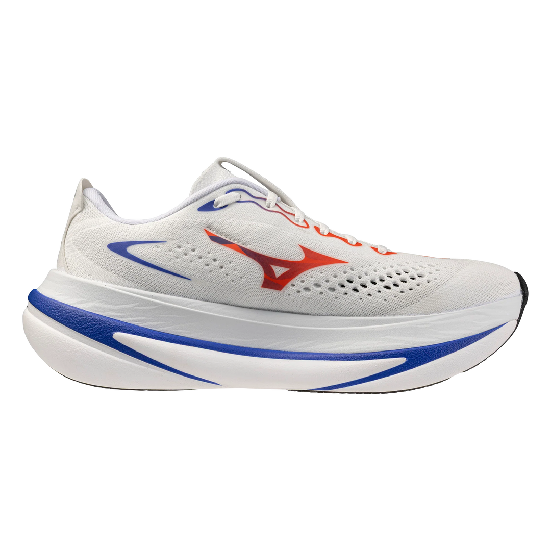 Mizuno Mens Sky Prime - White/Orange/Royal Blue - Neutral - AW26