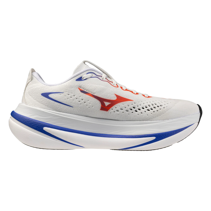 Mizuno Mens Sky Prime - White/Orange/Royal Blue - Neutral - AW26