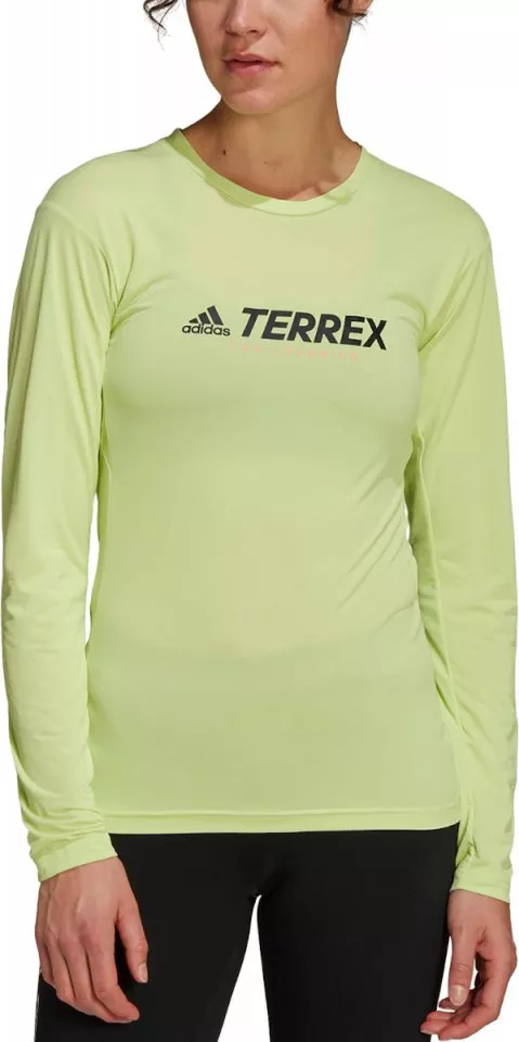 Adidas Womens Long Sleeve Terrex Long Sleeve - Lime