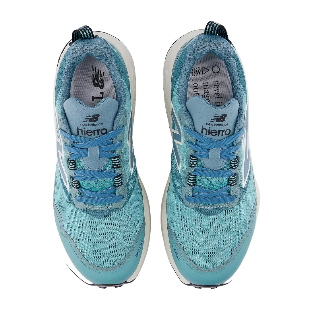 New Balance Womens Fresh Foam Hierro V9 Wide - D Width - Faded Teal/Linen - Trail - SS26