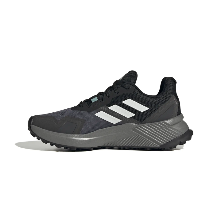 Adidas Womens Terrex Soulstride - Core Black/Crystal White/Grey Four - Trail - SS25