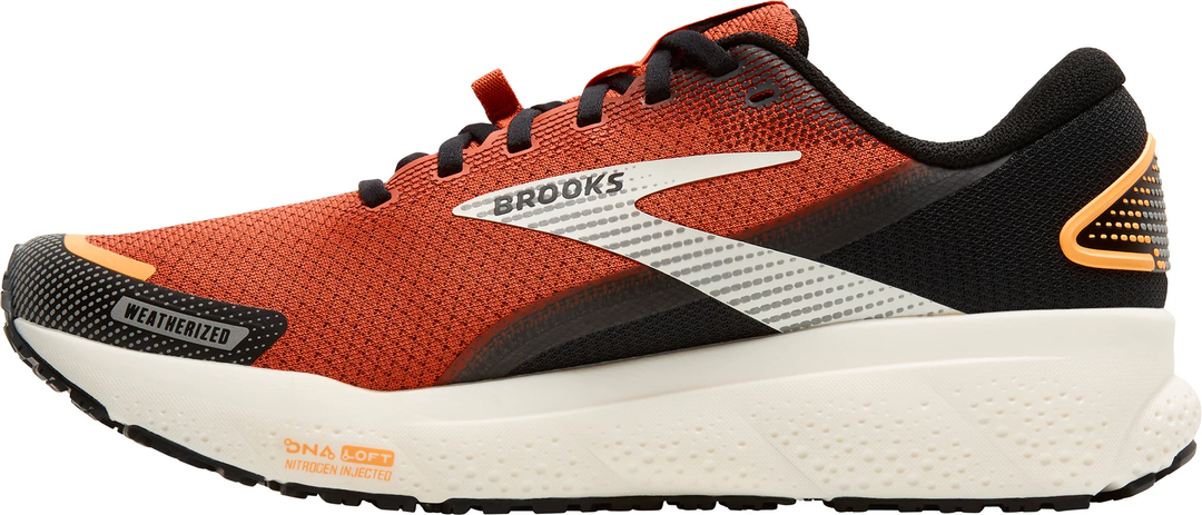 Brooks Mens Ghost 16 Weatherized - Burnt Sienna/Black/Coconut - Neutral
