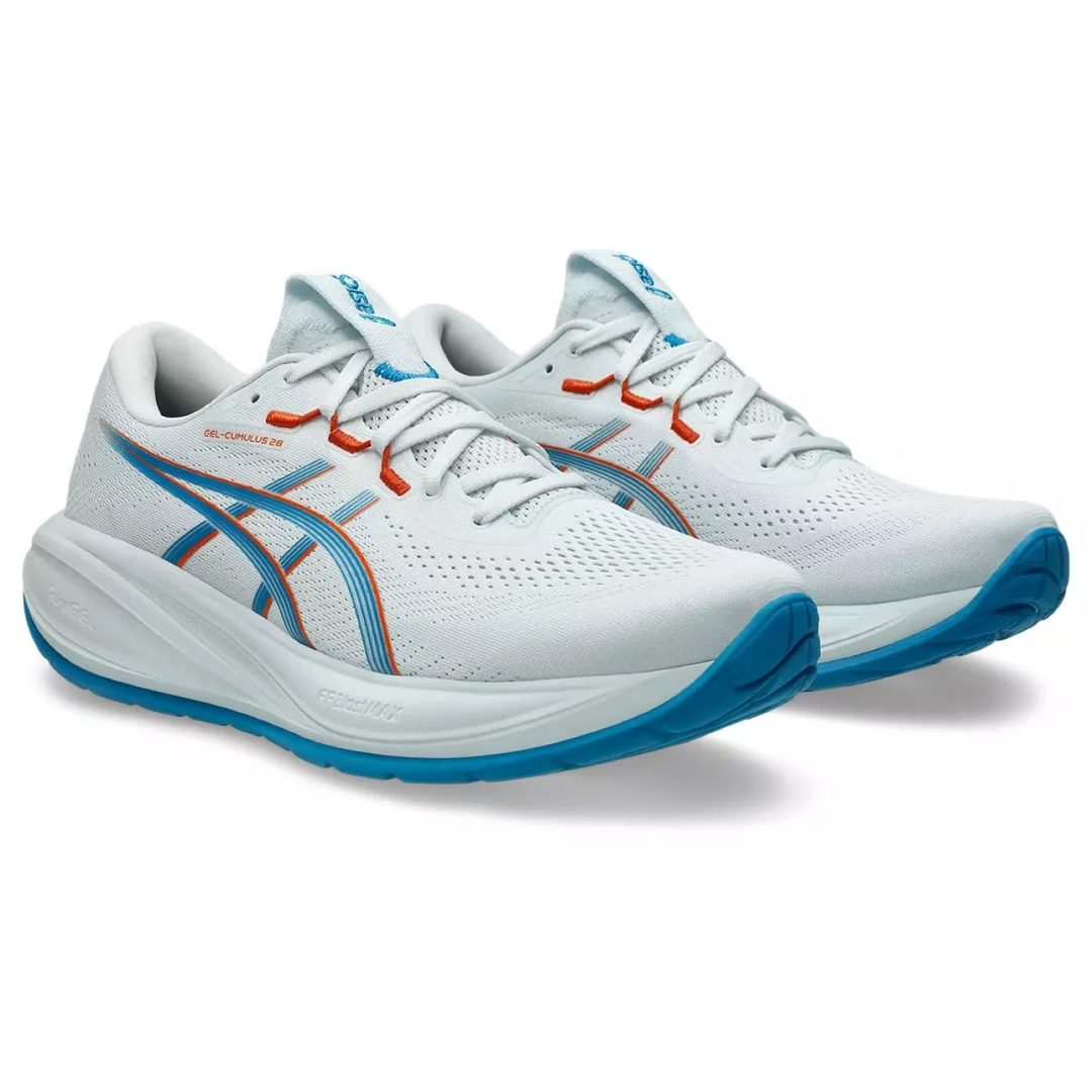 Asics Mens Gel Cumulus 28 - Arctic Blue/Aegean Blue - Neutral - SS26