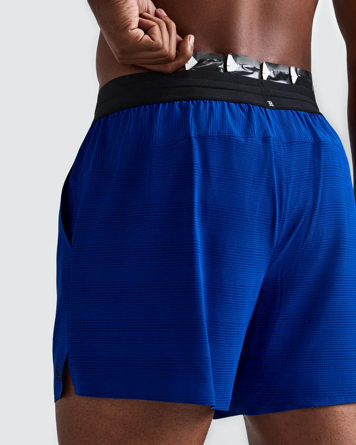 Bandit Men's Coolgrid 5" Run Shorts - Bauhaus Blue - AW26