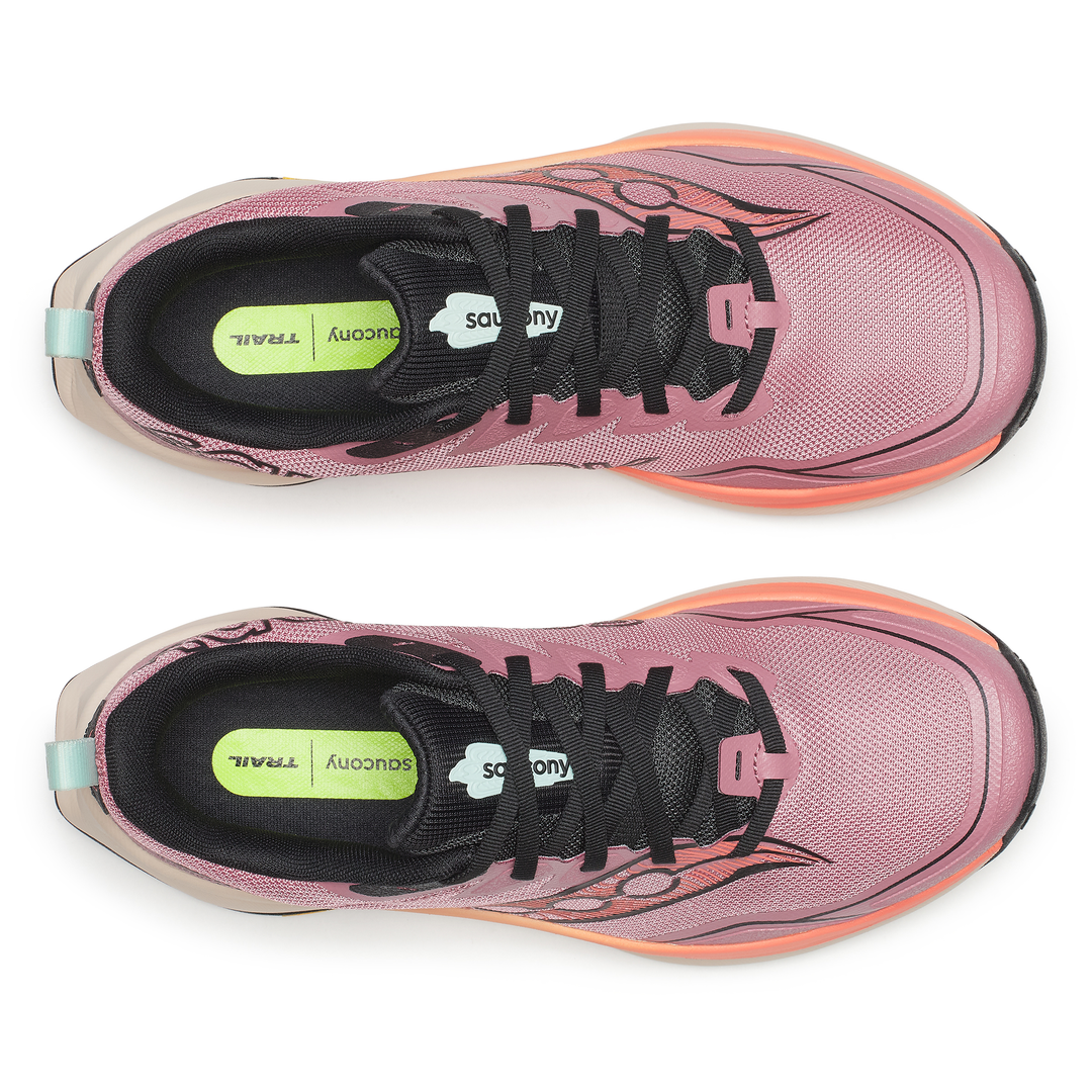 Saucony Womens Peregrine 16 - Mauve/Salmon - Trail - SS26