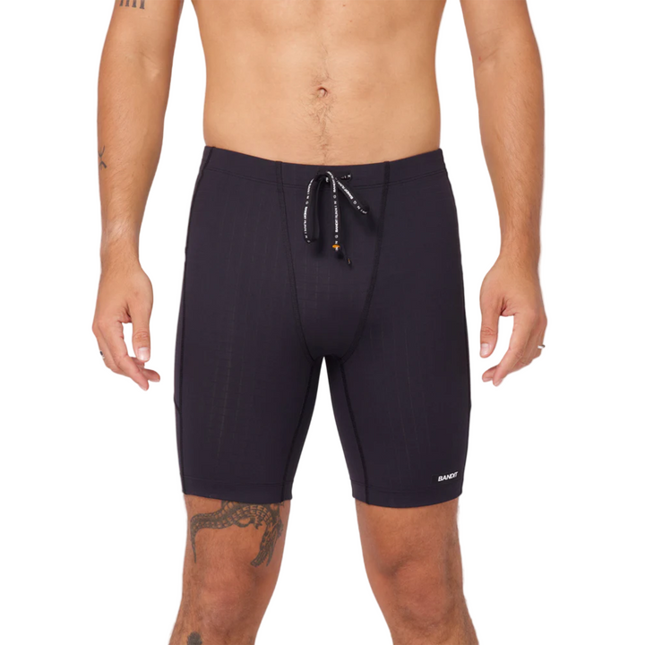 Bandit Mens Gridlock 7" Pocket Half Tights – Shadow – SS26