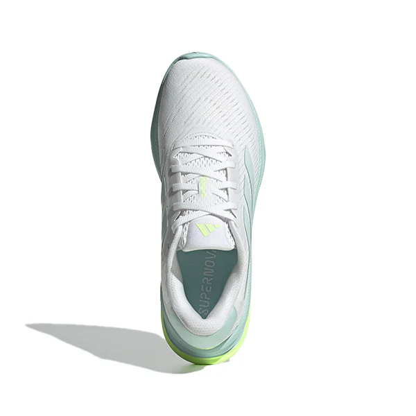 Adidas Womens Supernova Ease - Cloud White/Halo Mint/Hi-Res Yellow - Neutral - AW25