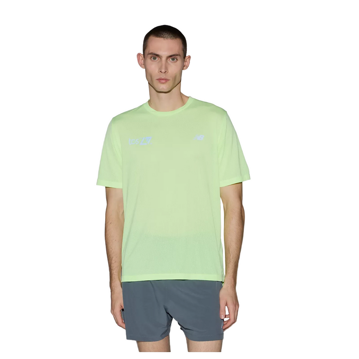 T-shirt essentiel New Balance pour hommes London Edition RC - Afterglow - SS26