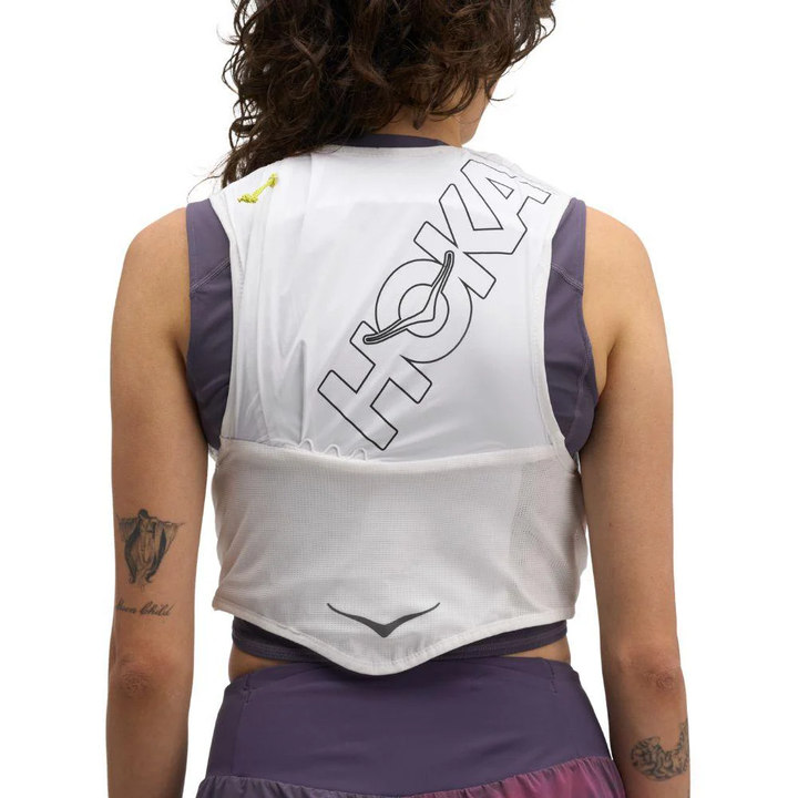 Hoka Unisex Trail Run Vest 8L - White - AW26