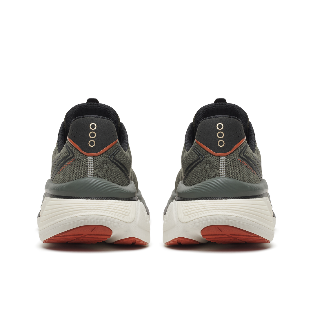 Saucony Mens Hurricane 26 - Fatigue/Black - Stability - AW26