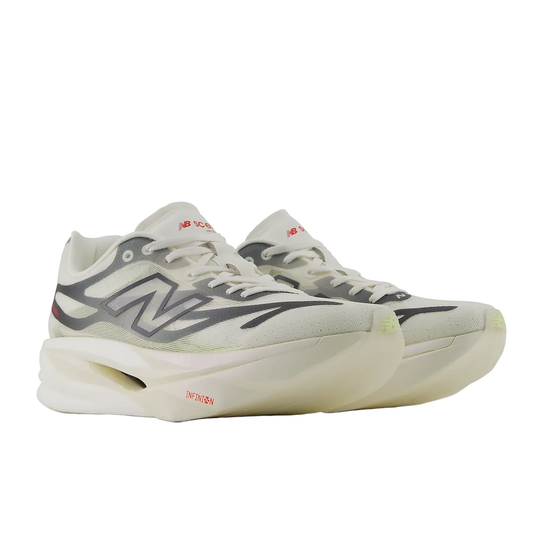 New Balance Womens SuperComp Elite V6 - Grey Matter/Neo Flame - Neutral - AW26