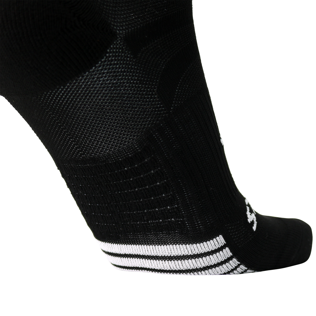 Brooks Unisex Ghost Lite Crew Run Sock (2 Pack) - Black
