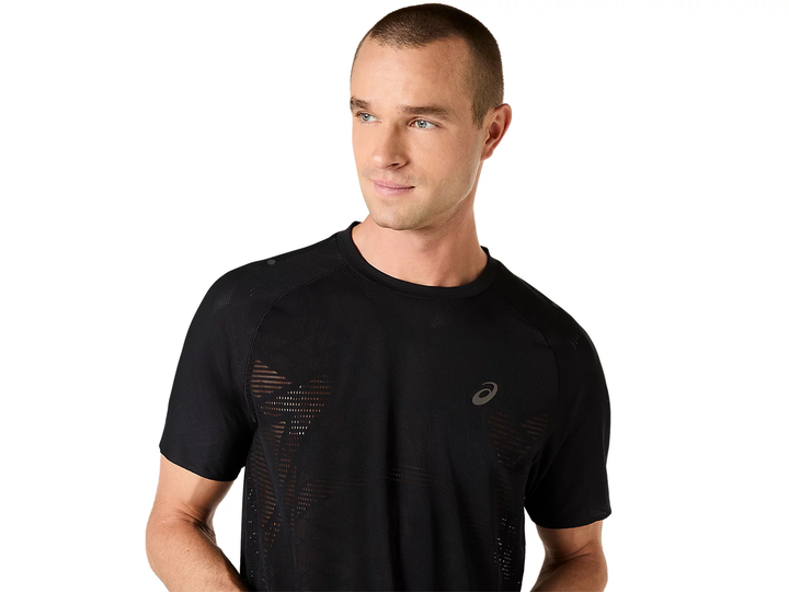 Asics Mens Metarun SS Top - Performance Black