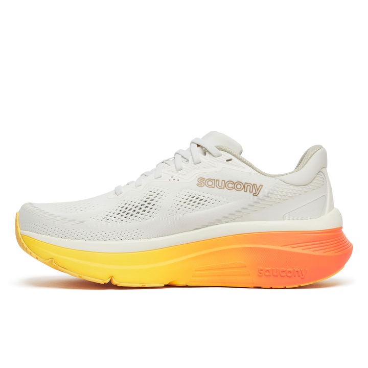 Saucony Mens Guide 19 - Ivory/Fire - Stability - SS26