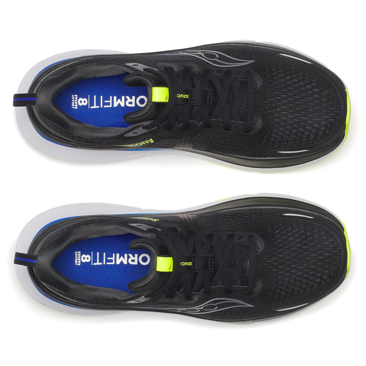 Saucony Mens Guide 18 - Noir/Lapis - Stabilité - AW25