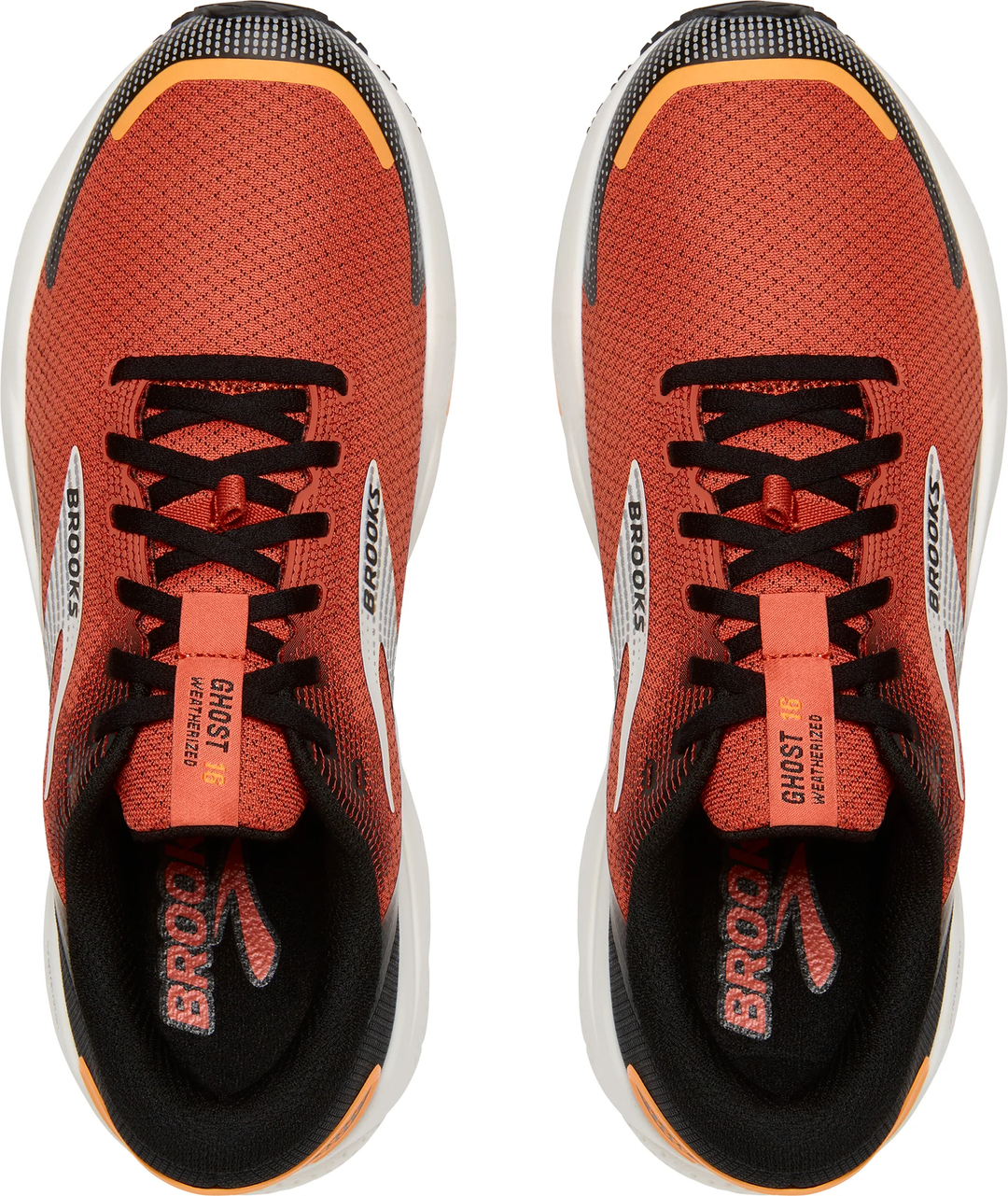 Brooks Mens Ghost 16 Weatherized - Burnt Sienna/Black/Coconut - Neutral