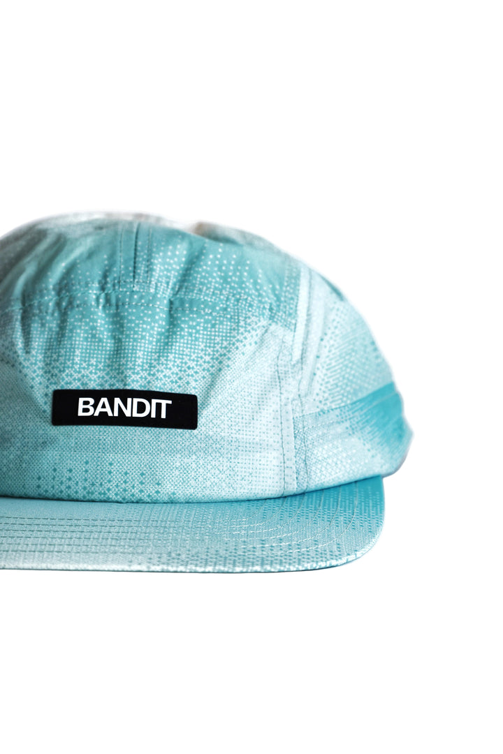 Bandit Unisex Nylon HumoFit Run Hat - Uneven Vertical Gradient - Flame - AW26