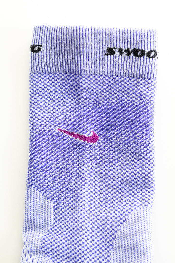 Nike Running Lightweight Crew Socks - Palest Purple/Persian Violet Bold Berry