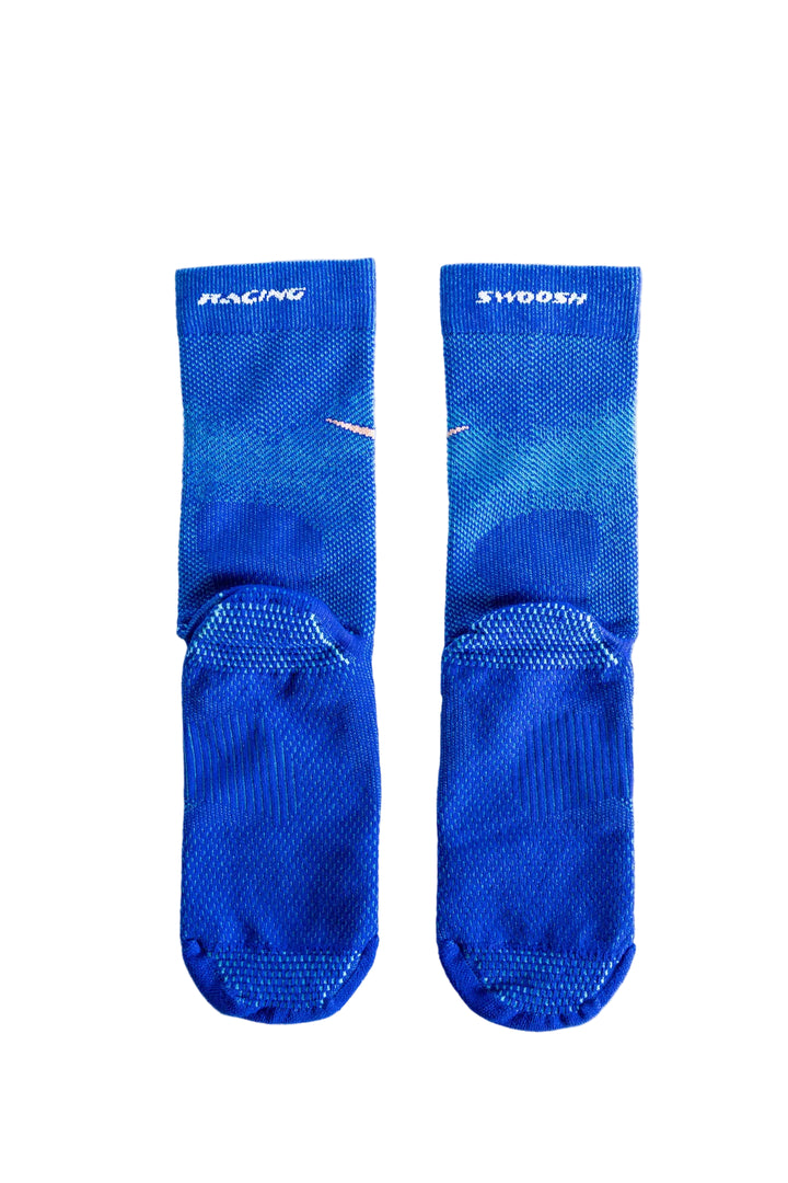 Nike Running Lightweight Crew Socks - Hyper Blue/Light Current Blue/Crimson Bliss