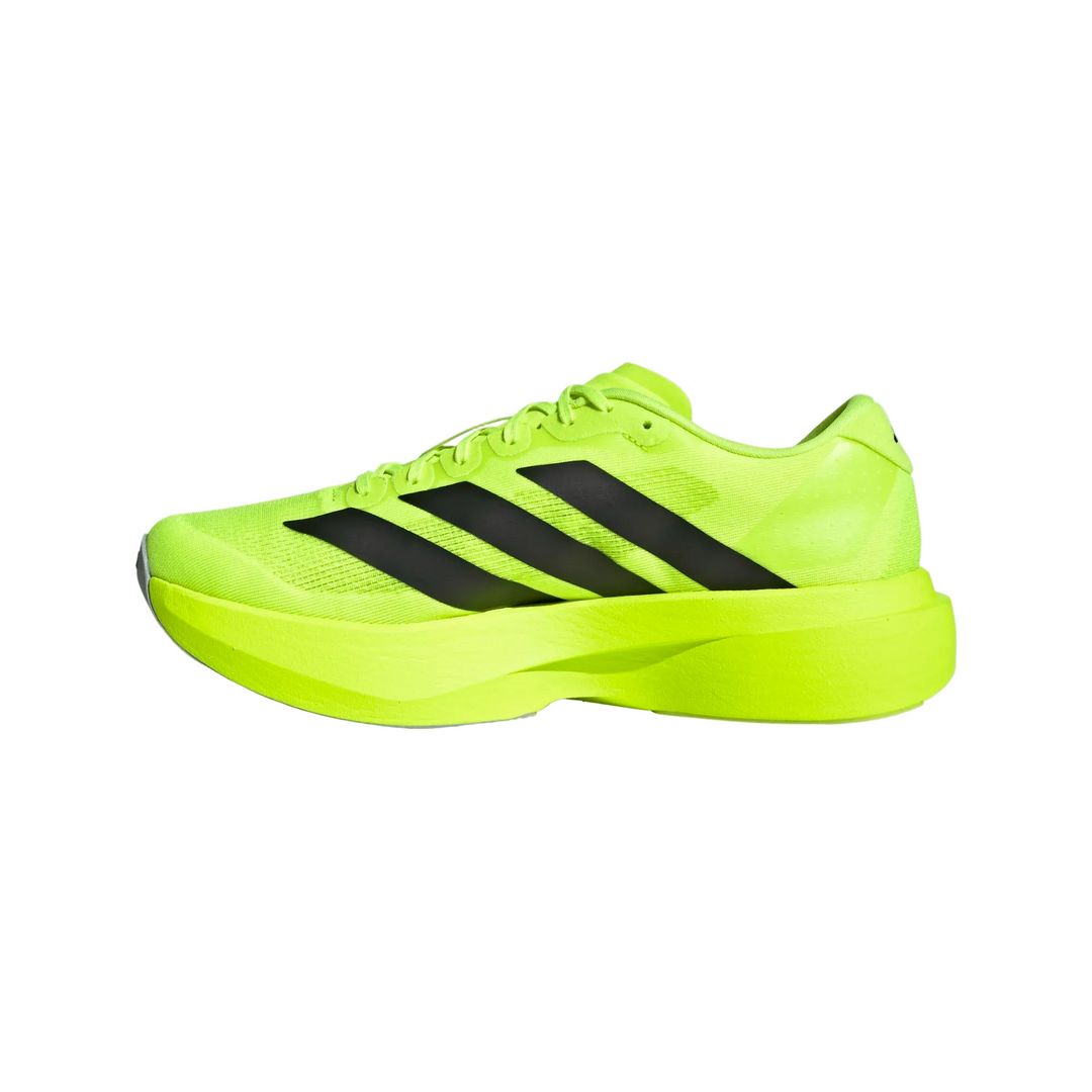 Adidas Mens Adizero Evo SL - Lucid Lemon/Core Black/Metallic Silver - Neutral - SS25