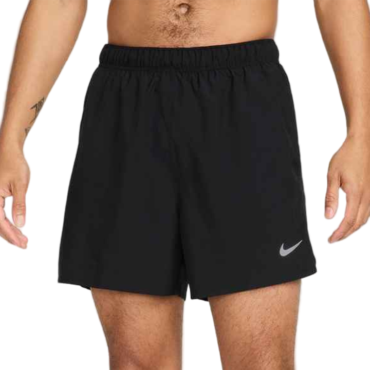 Nike Challenger Men's Dri-FIT 5" 2-in-1 Versatile Shorts - Black/Black/Reflective Silver