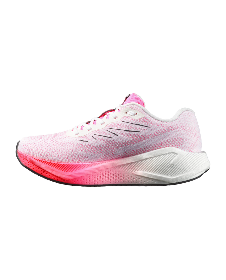 Salomon Womens Aero Blaze 4 - White/Knockout Pink - Neutral - AW26