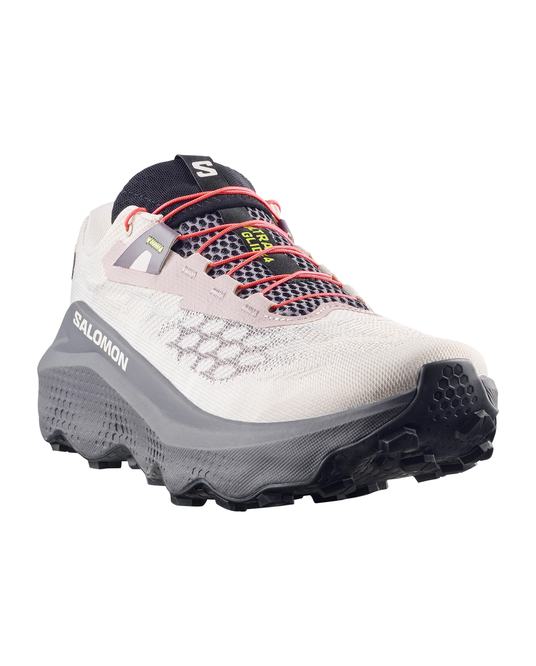 Salomon Unisex Ultra Glide 4 Wide - Lilac Ash/Excalibur/Pink Yarrow - Trail - SS26