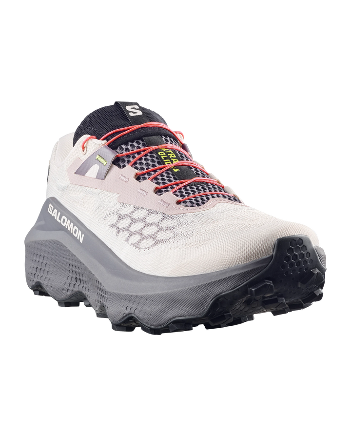 Salomon Unisex Ultra Glide 4 Wide - Lilac Ash/Excalibur/Pink Yarrow - Trail - SS26