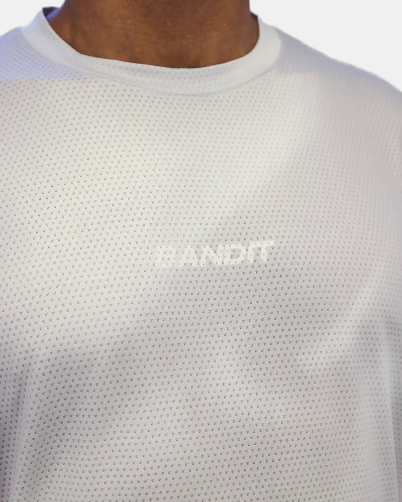 Bandit Mens Micromesh Long Sleeve Performance Tee - Cement Multi - SS26