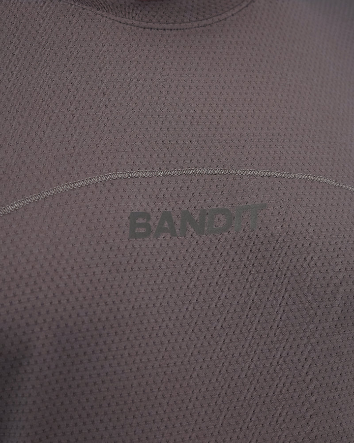 Bandit T-shirt à manches longues en micromesh Reflecto Stitch pour hommes - Haze - SS26