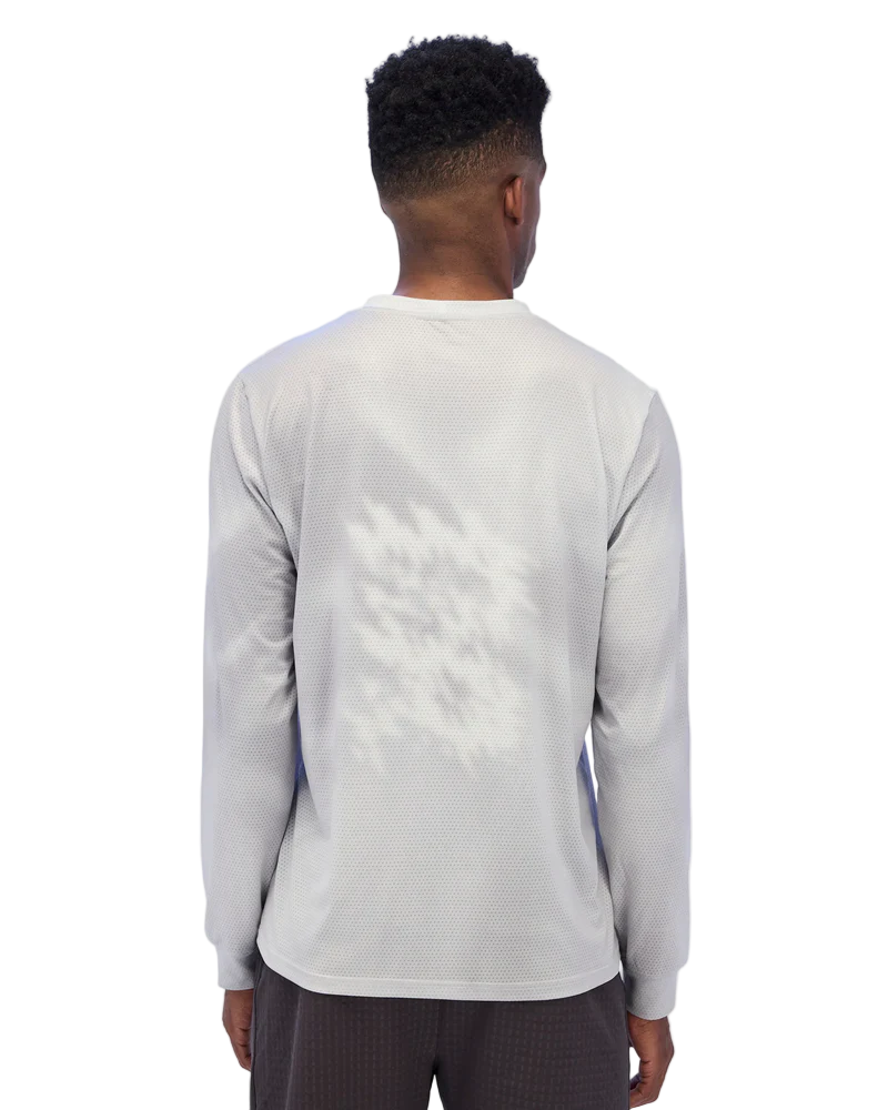 Bandit Mens Micromesh Long Sleeve Performance Tee - Cement Multi - SS26
