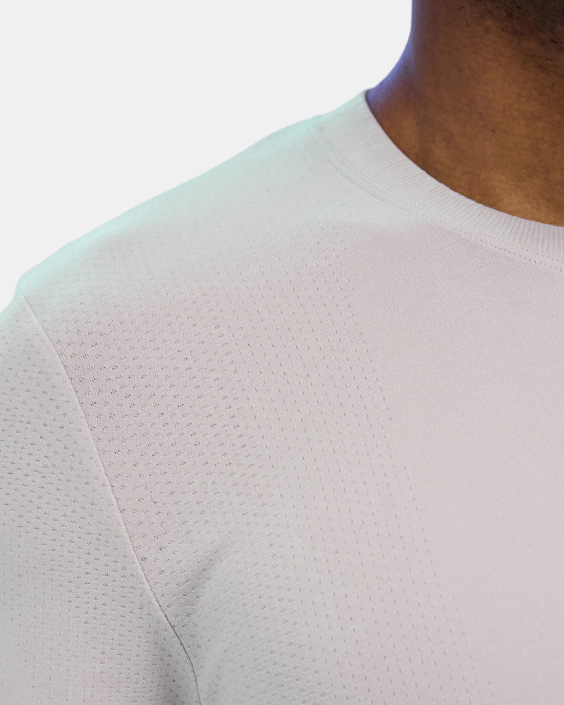 Bandit Herren-Synthetik-Langarmshirt mit nahtlosem Farbverlauf – Ash Gradient – SS26
