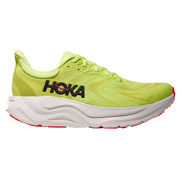 Hoka Mens Arahi 8 - Neon Yuzu/Neon Flame - Stabilité - SS26