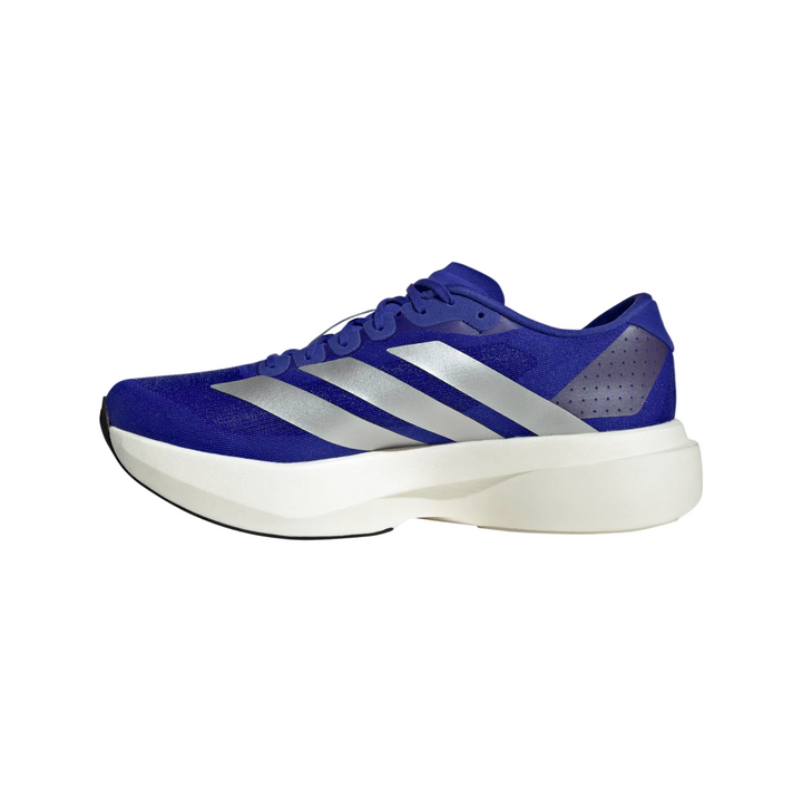 Adidas Mens Adizero Evo SL - Lucid Blue/Silver Metallic/Lucid Lemon - Neutral - SS25